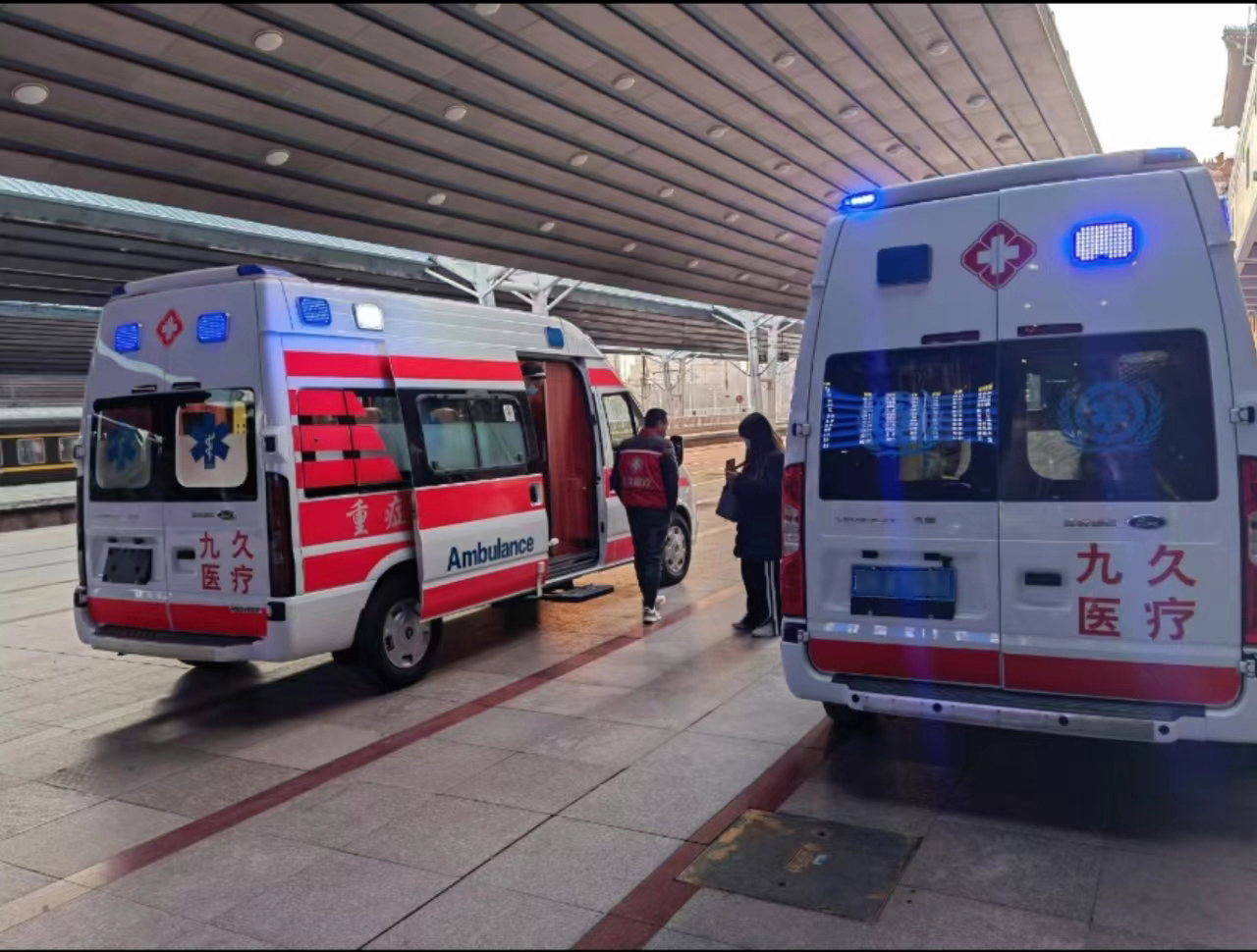 长武县救护车长途转运